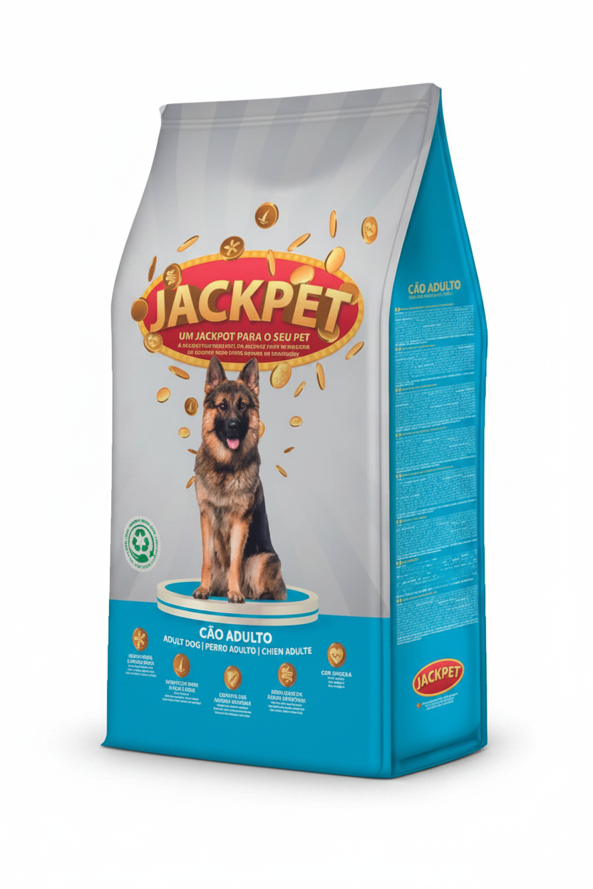 Jackpet Large Breed Adult Dry Dog Food, 20Kg.