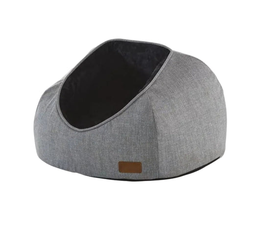 Koala Covered Fabric Hooded Cave Pet Bed