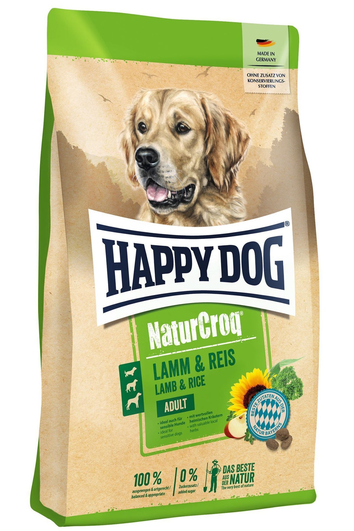 Happy Dog NaturCroq Lamb & Rice Dry Dog Food