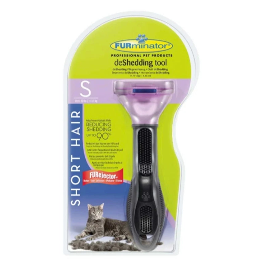 FURminator Small Short Hair Cat Undercoat Deshedding Tool