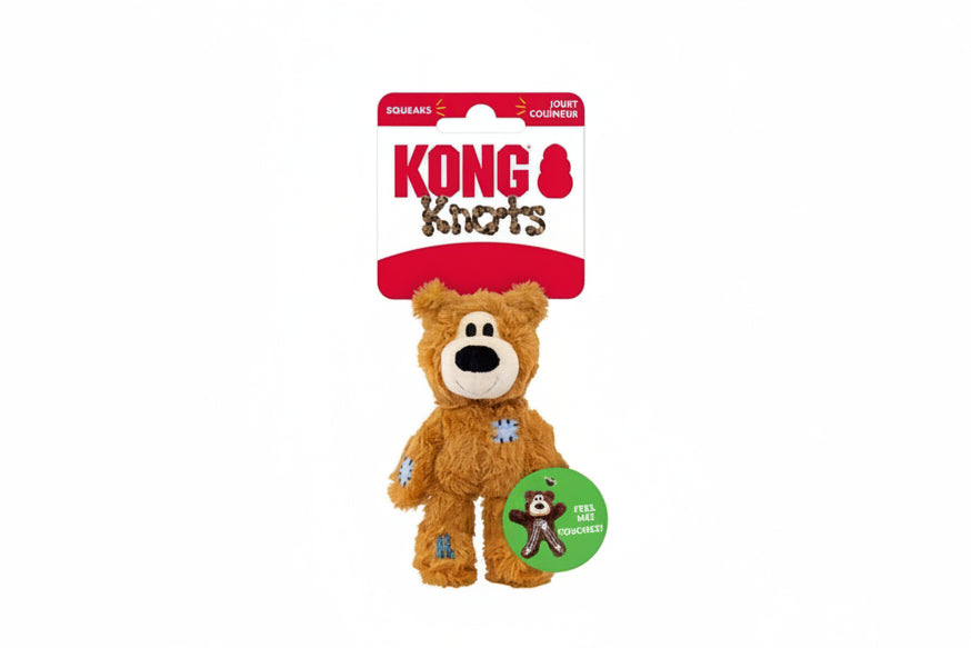 KONG Wild Knots Bear | Cat Toy