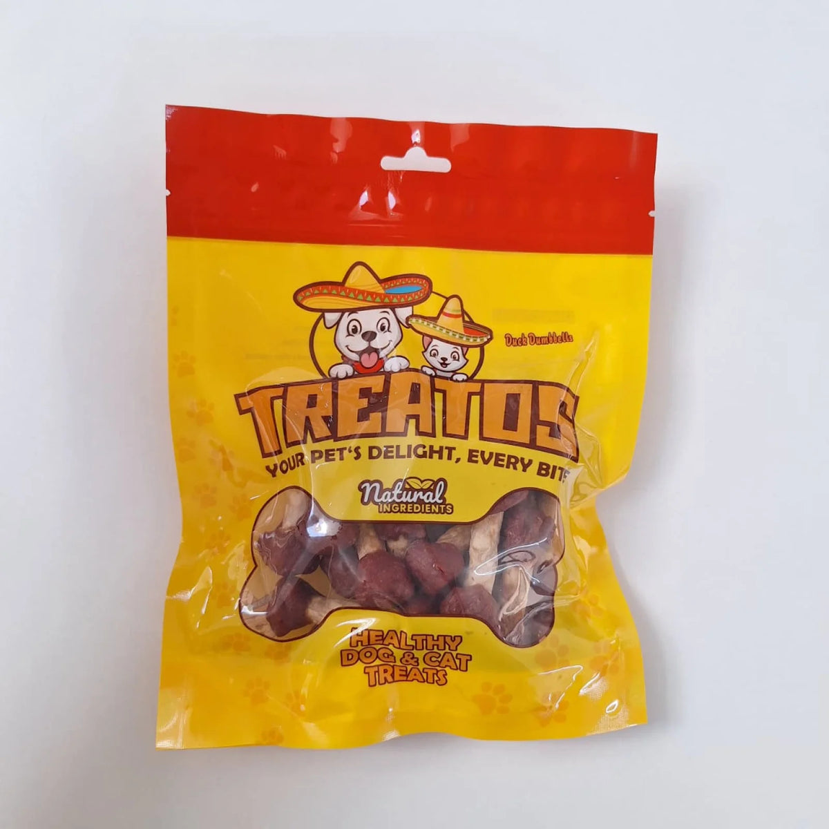 TREATOS - DUCK DUMBBELLS (200 G)