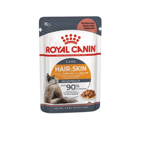 Royal Canin Hair & Skin Care Gravy Wet Cat Food