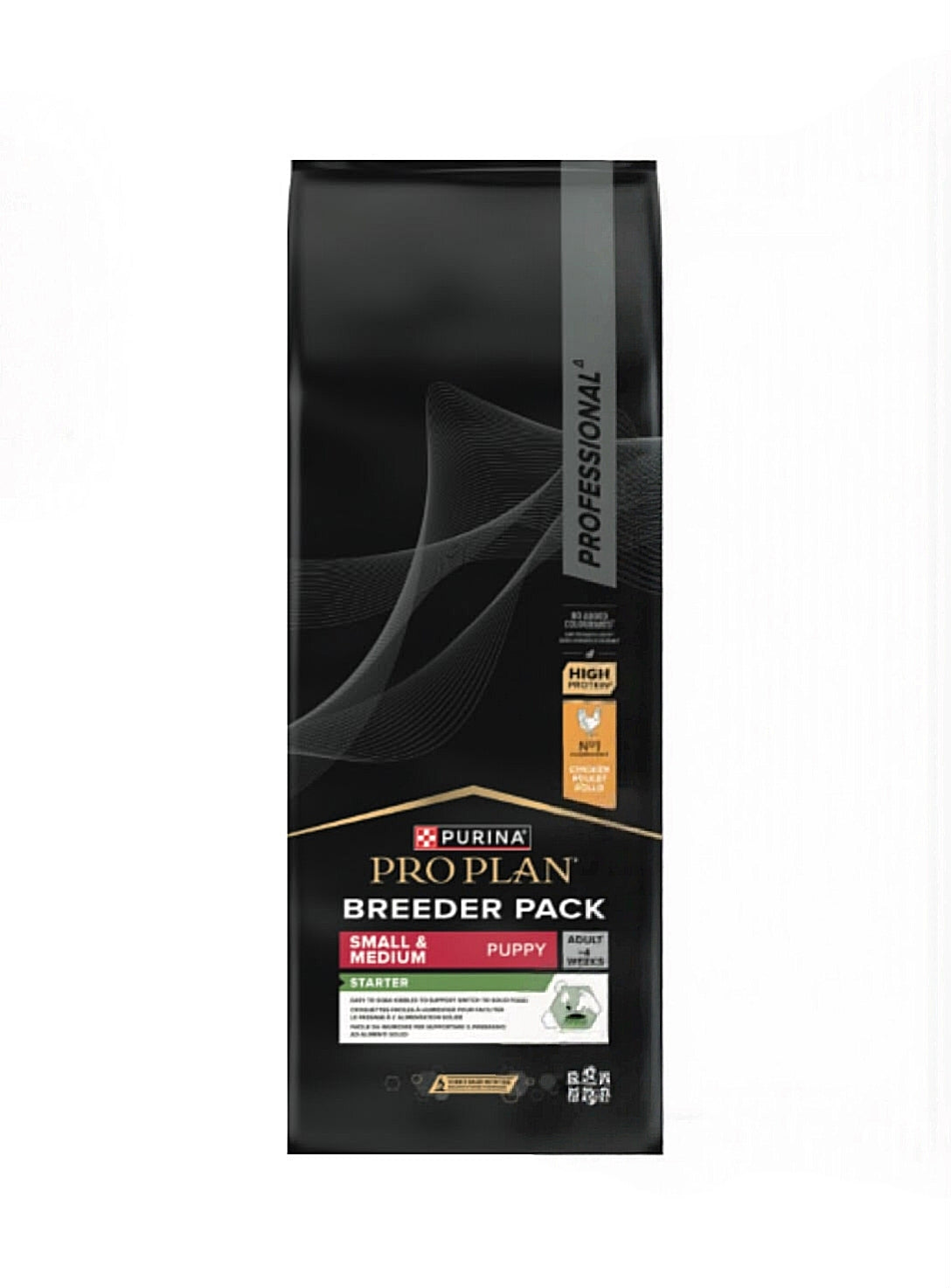 Purina Pro Plan Small & Medium Puppy Starter – Chicken – Breeder Pack