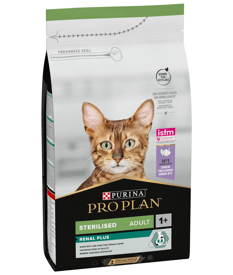 Purina - Pro Plan, Sterilised Adult Renal Plus Dry Cat Food with Turkey