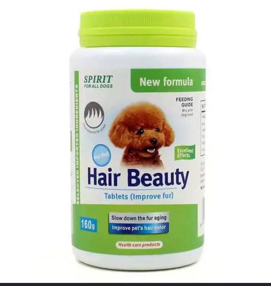 Spirit Hair Beauty Tablets for All Dogs (160g)
