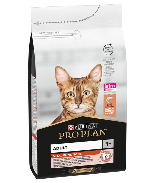 Purina - Pro Plan, Adult Vital Functions Everyday Dry Cat Food with Salmon