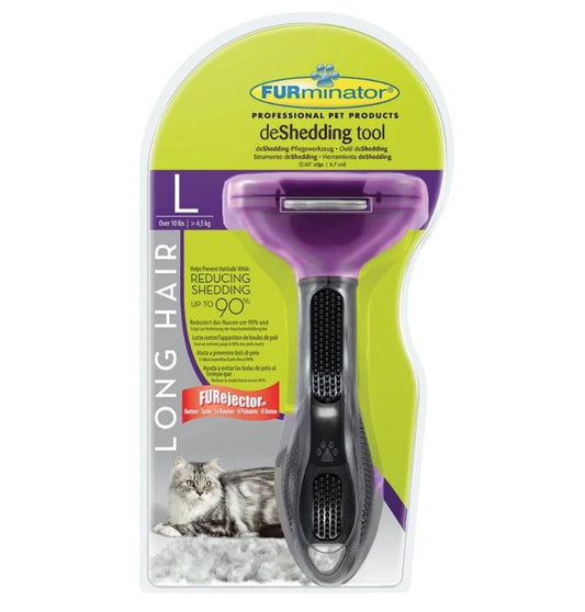 FURminator Large Long Hair Cat Undercoat Deshedding Tool