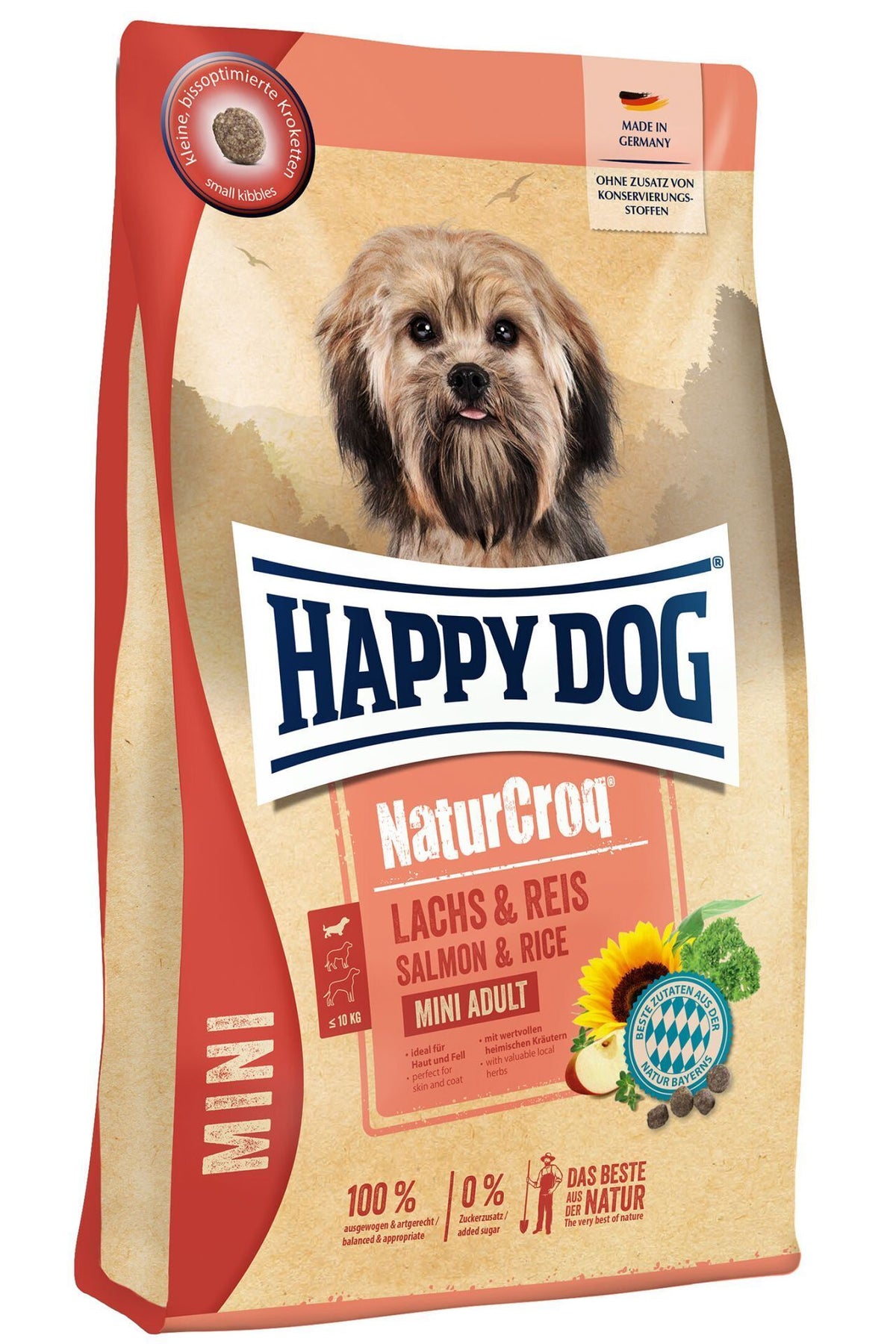Happy Dog NaturCroq Mini Salmon & Rice Dry Dog Food