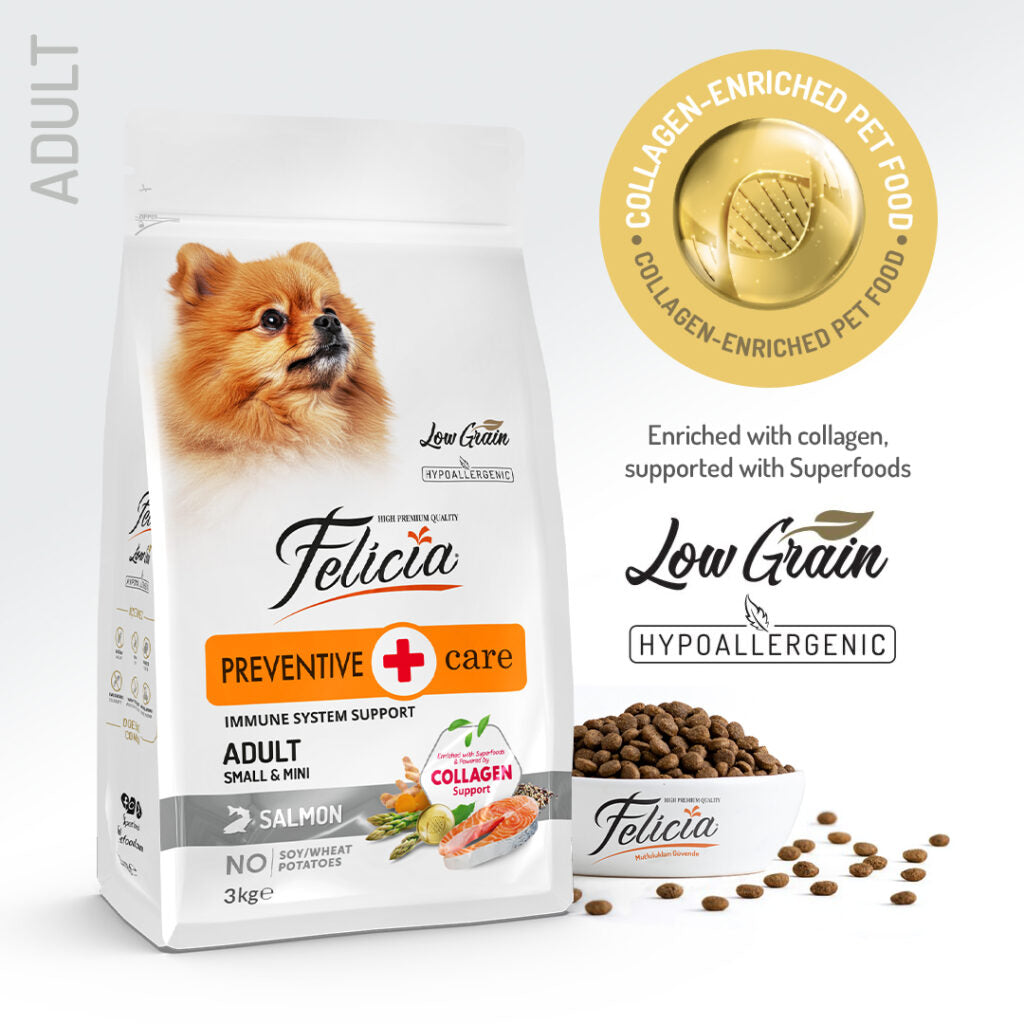 Felicia Preventive Care Adult Salmon Small Dry Dog Food