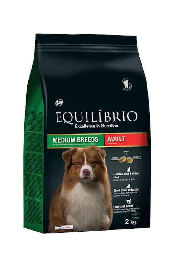 Equilibrio Dog Adult Medium Breeds Dry Dog Food