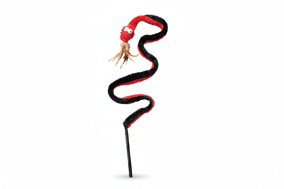 KONG Cat Wubba Snake Teaser | Cat Toy
