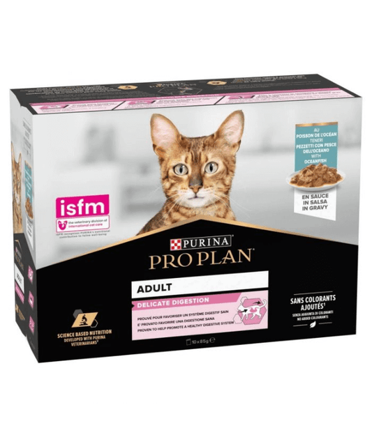 Purina - Pro Plan, Delicate Digestion Wet Cat Food, Oceanfish in Gravy