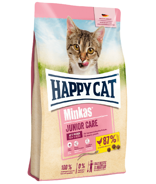 Happy Cat - Minkas Junior Care Poultry Dry Cat Food