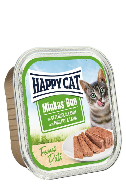 Happy Cat Minkas Duo Poultry & Lamb Pâté