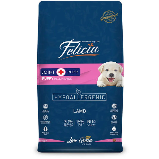 Felicia Joint Care Puppy Lamb Medium and Large Dry Dog Food
