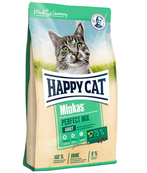 Happy Cat - Minkas Perfect Mix Poultry, Fish & Lamb Dry Cat Food