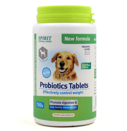 Spirit Probiotics Tablets for All Dogs (160g)