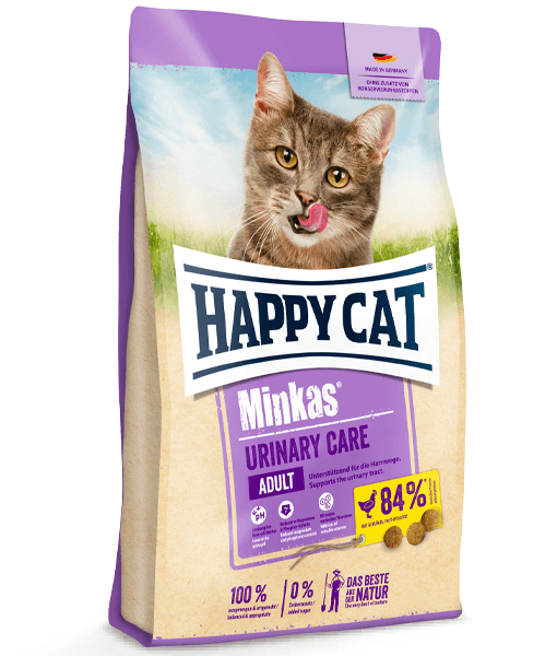 Happy Cat - Minkas Urinary Care Dry Cat Food – Poultry, Adult Cats
