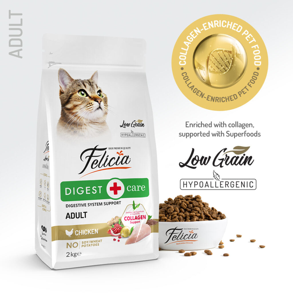 Felicia Digest Care Adult Chicken Dry Cat Food
