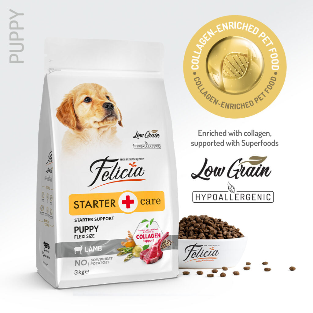 Felicia Starter Care Puppy Lamb Small Breed Dry Dog Food
