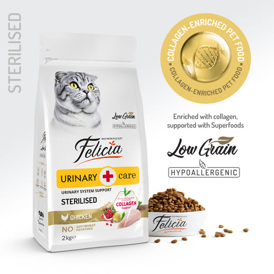 Felicia Urinary Care Adult Chicken Sterilized Dry Cat Food