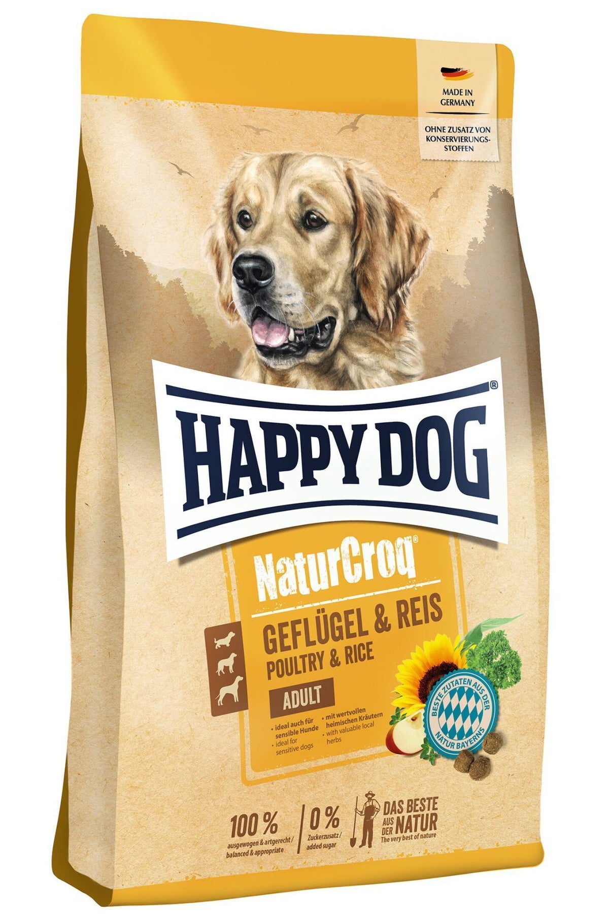 Happy Dog NaturCroq Poultry & Rice Dry Dog Food