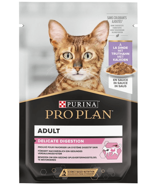 Purina - Pro Plan, Delicate Digestion Wet Cat Food, Turkey in Gravy