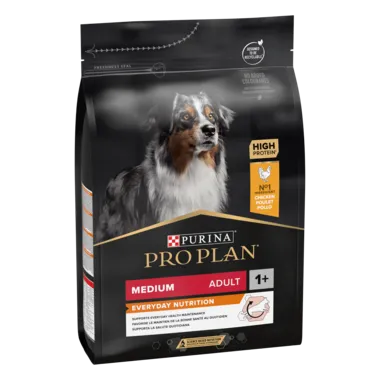 Purina Pro Plan Everyday Nutrition Medium Adult, Dry Dog food with Chicken