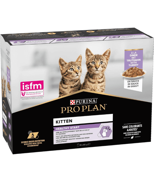 Purina - Pro Plan, Kitten, Wet Cat Food, Turkey in Gravy