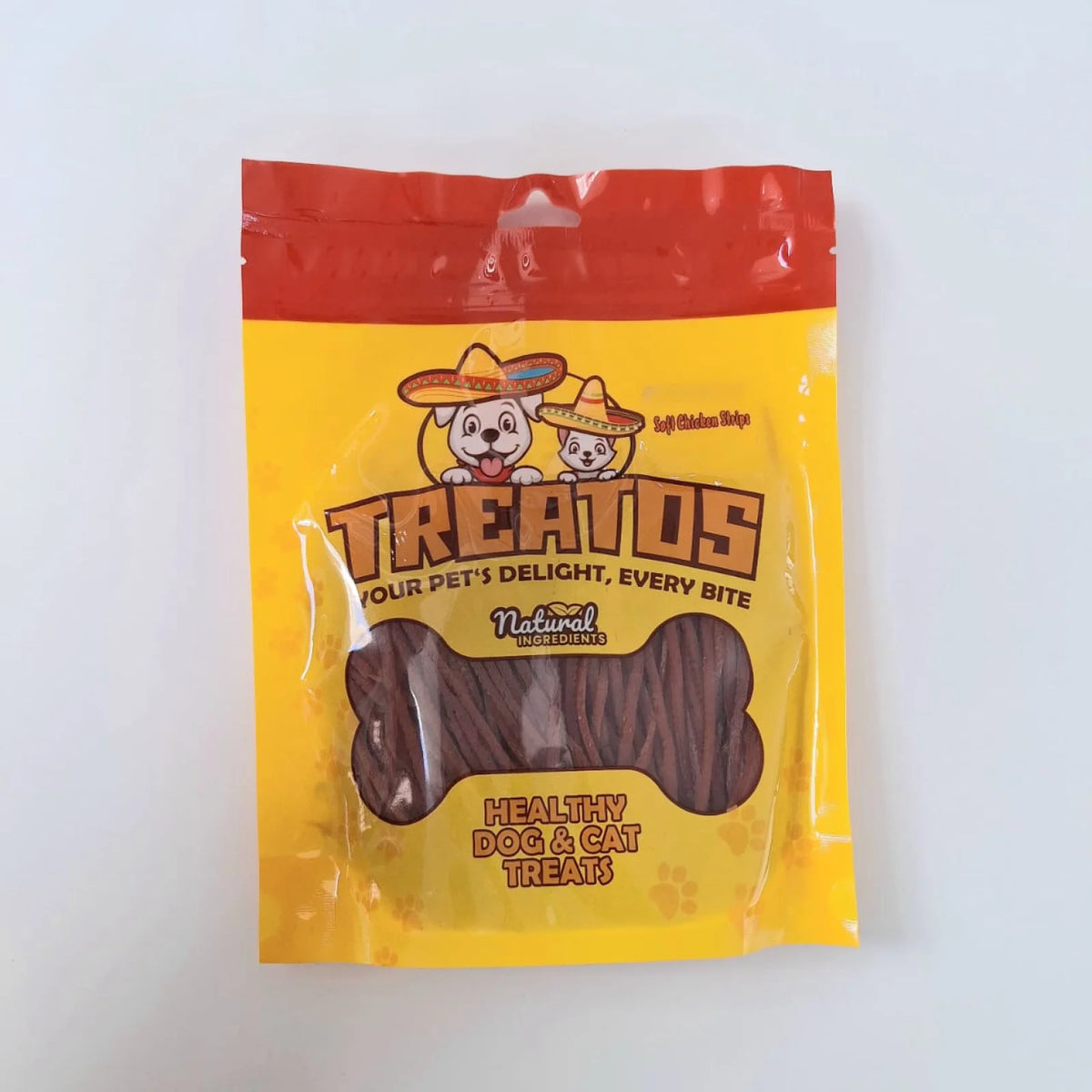 TREATOS - SOFT CHICKEN STRIPS (200 G)