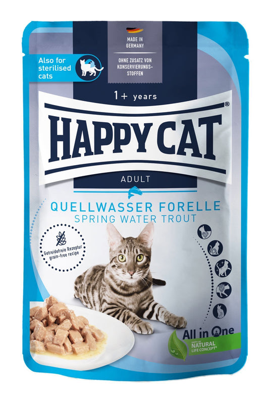 Happy Cat Culinary Spring-Water Trout Wet Cat Food