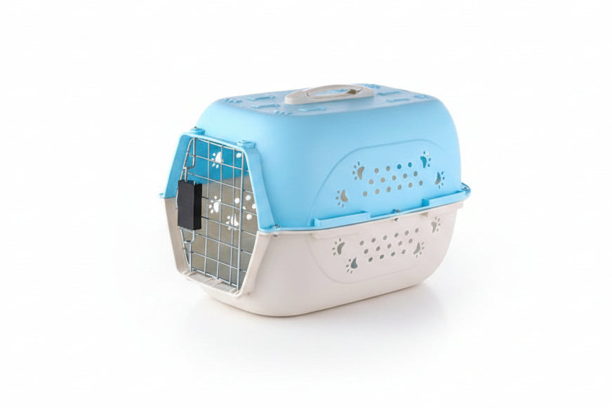 Pet Carrier with Metal Door