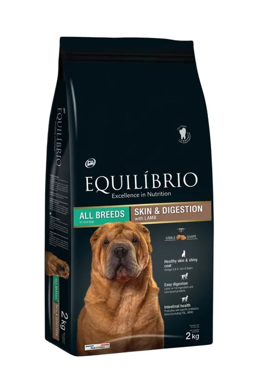 Equilibrio Dog Skin & Digestion All Breeds Lamb Dry Dog Food