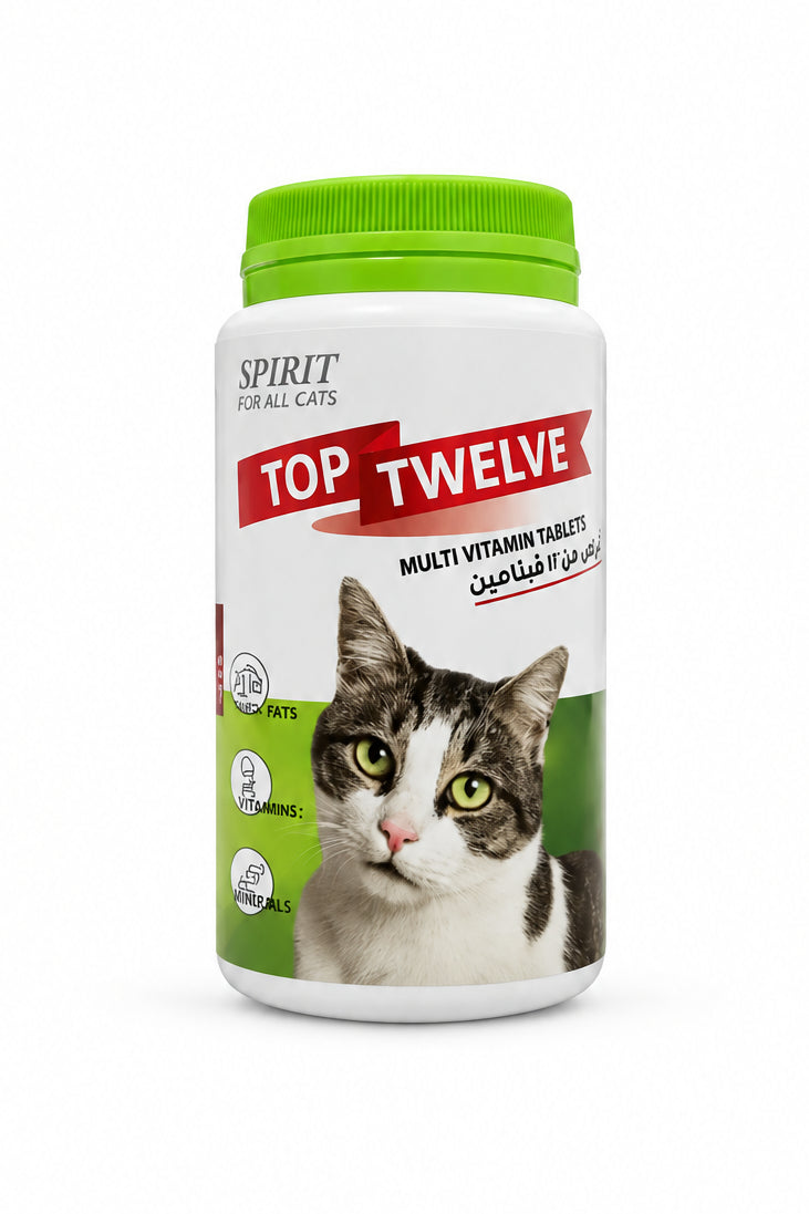 Spirit Top Twelve Multivitamin Tablets for All Cats