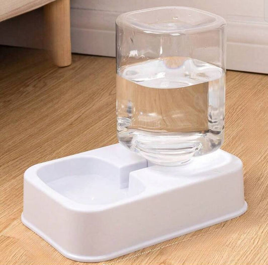 Automatic Gravity Pet Water Dispenser with Clear Reservoir Container