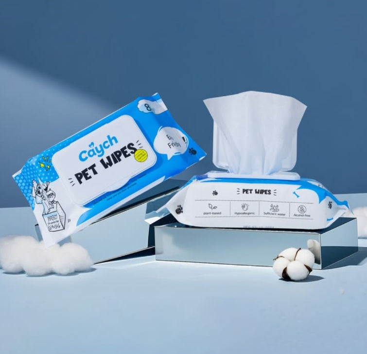 Catch Gentle & Cleansing Pet Wipes